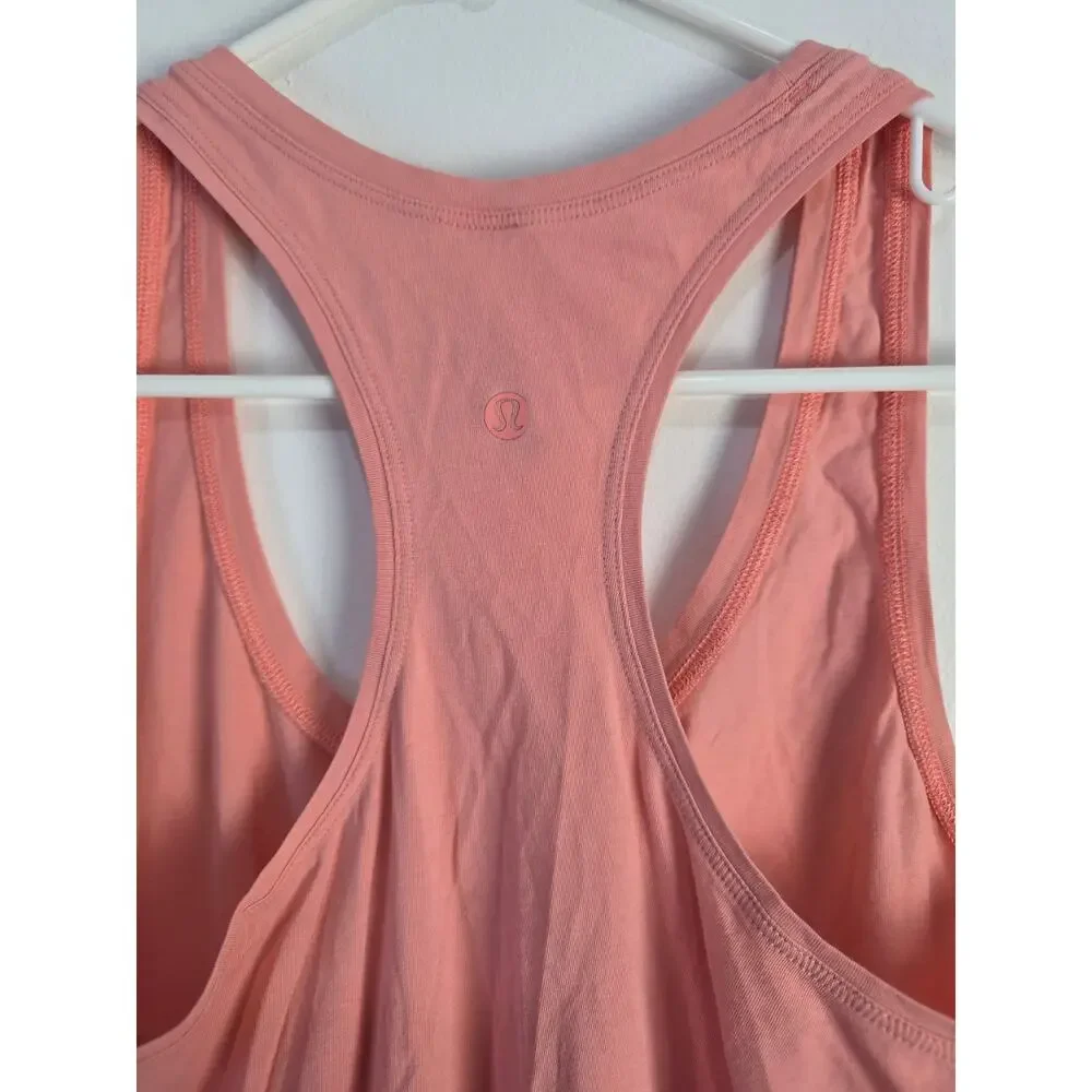 Lululemon Tank Top 4 Womens Pink Pullover Athletic Workout Yoga Pilates Training